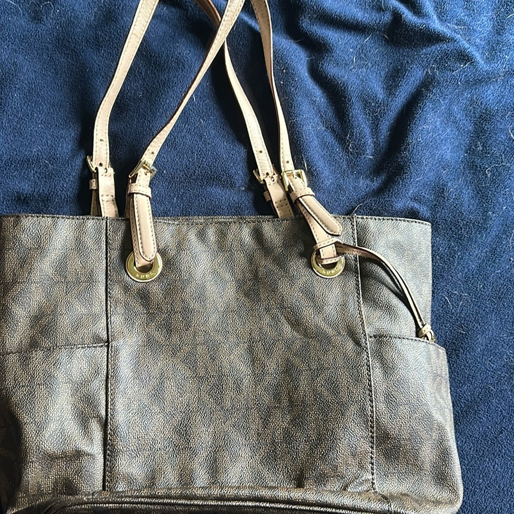 Michael Kor large brown purse